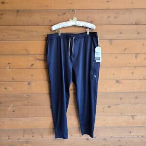 Vuori Sunday Performance Jogger Mens Solid Black XXL NWT Drawstring Pull On